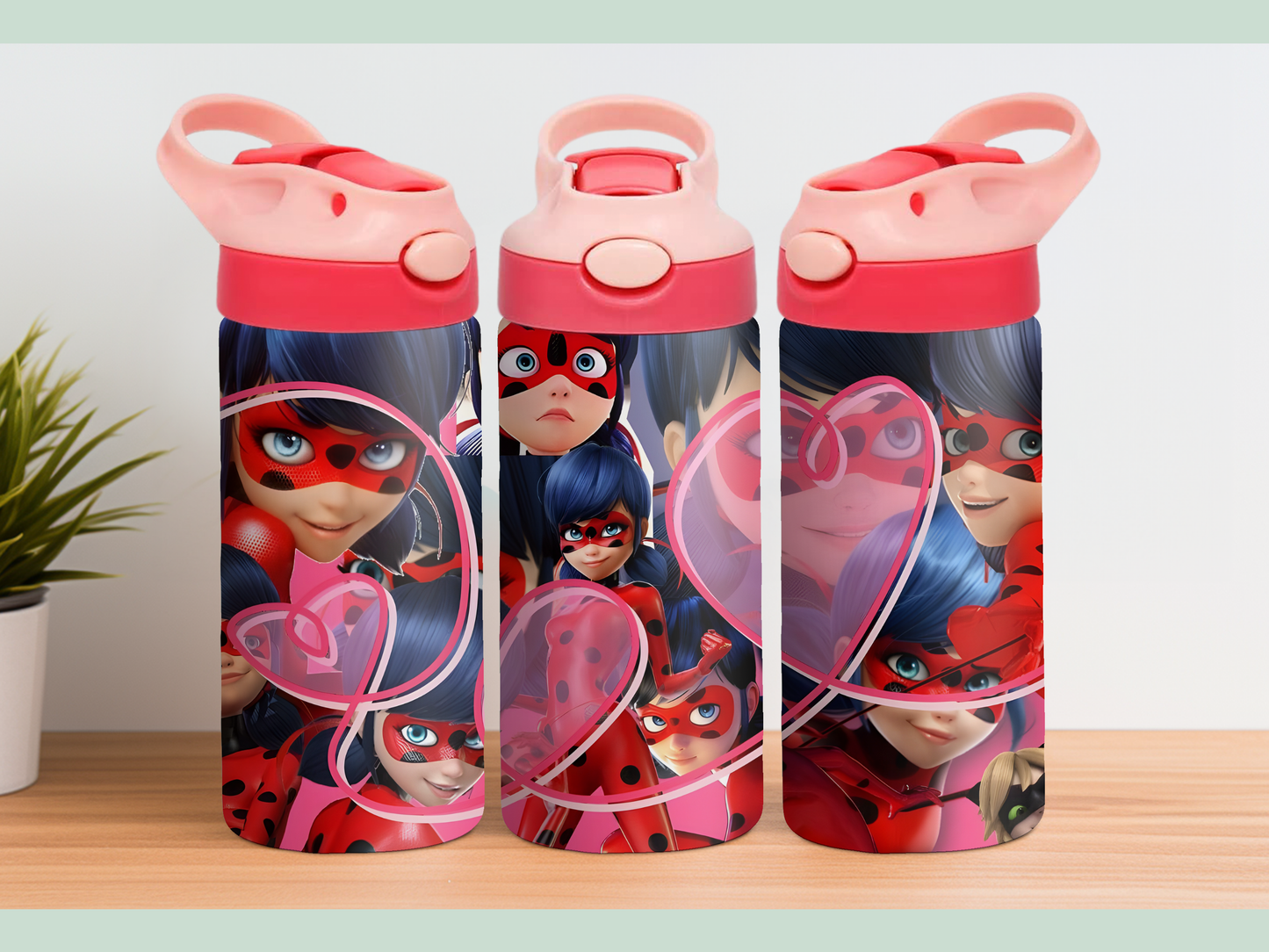 Lady Bug Kids Popup Tumbler