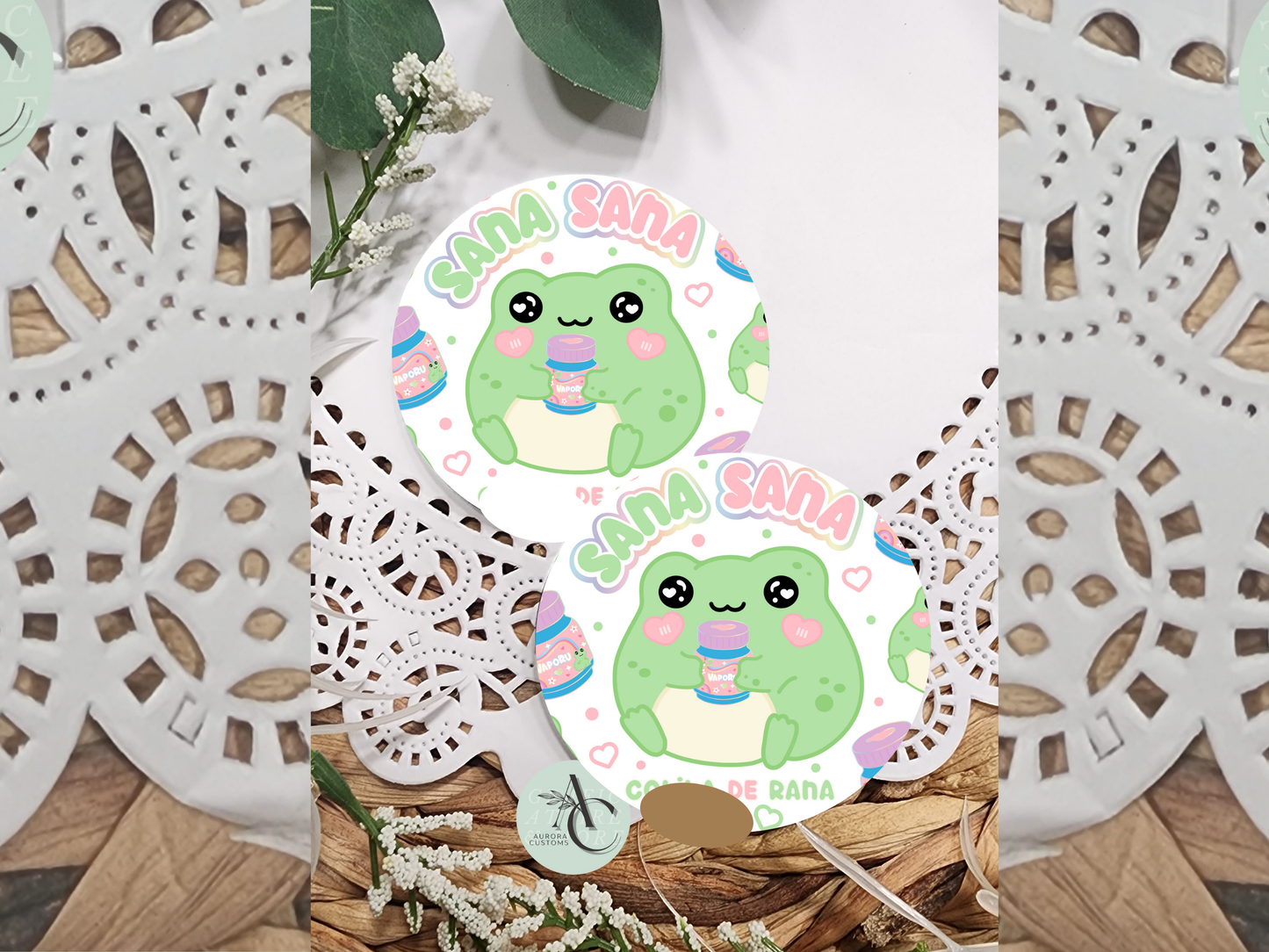 Sana Sana Car Coasters