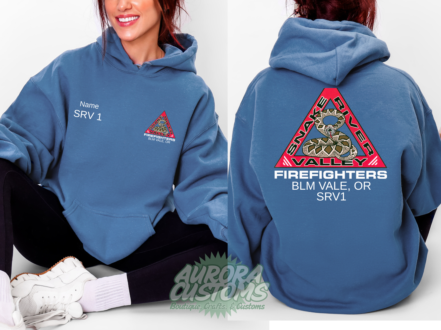 SRV 1 Indigo Hoodie