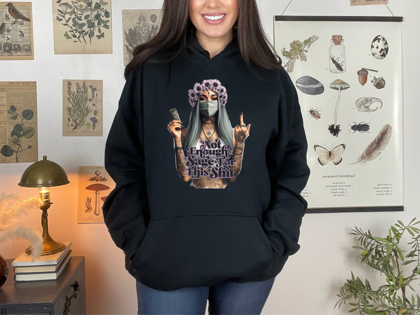 Not Enough Sage Hoodie