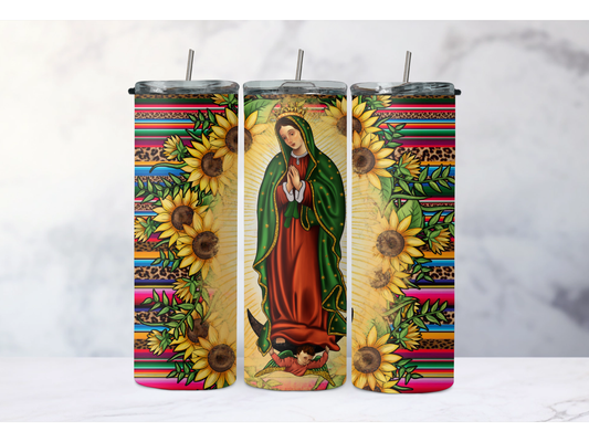 La Virgen Sun Flower Tumbler