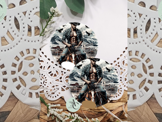 Save A Horse Car Coasters