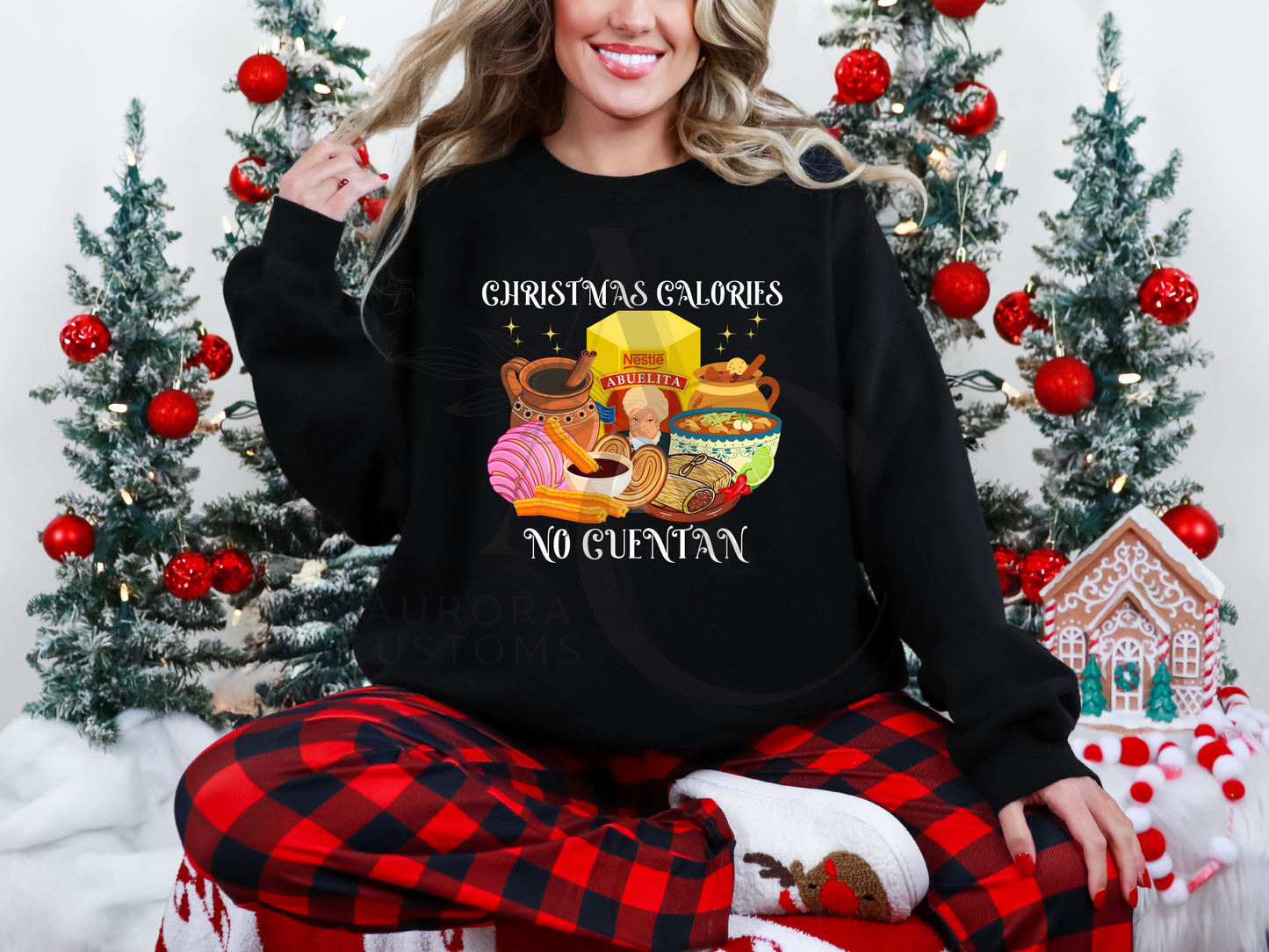 Christmas Calories Crewneck Sweatshirt