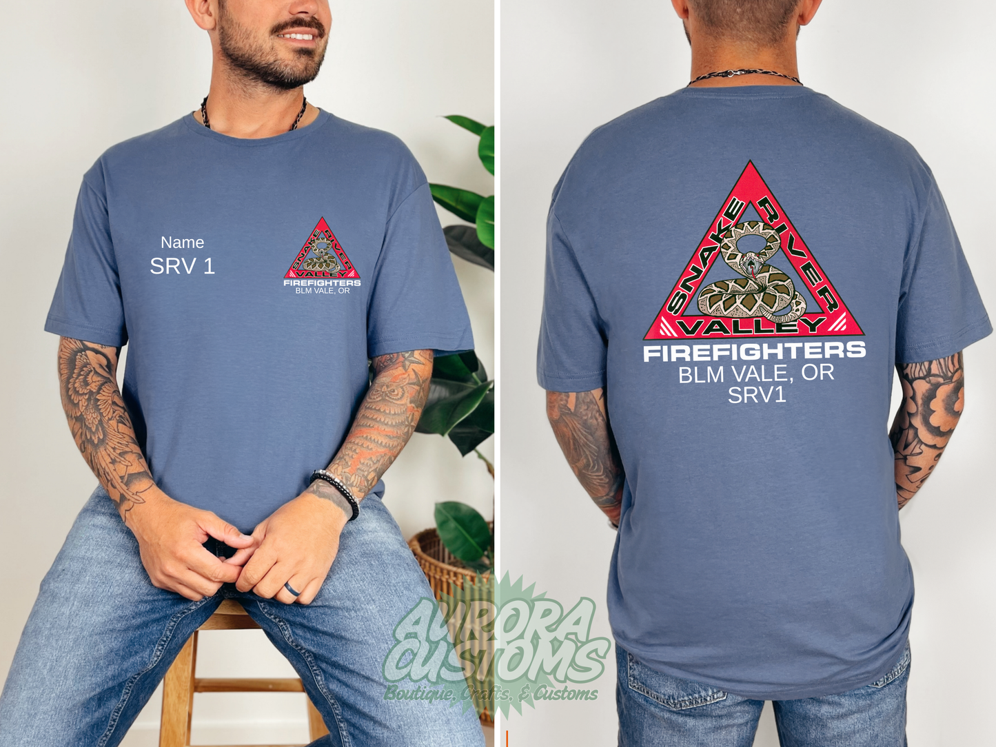 SRV 1 Indigo T-shirt