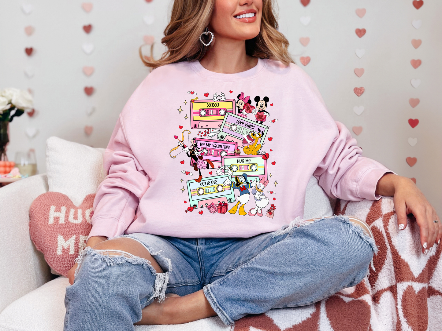 Mickey Tapes Crewneck Sweatshirt