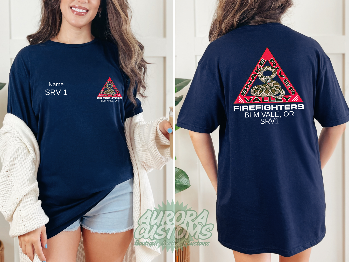 SRV 1 Navy T-shirt