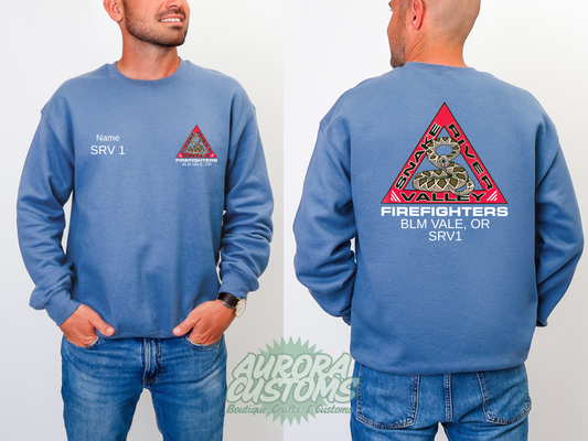 SRV 1 Indigo Crewneck