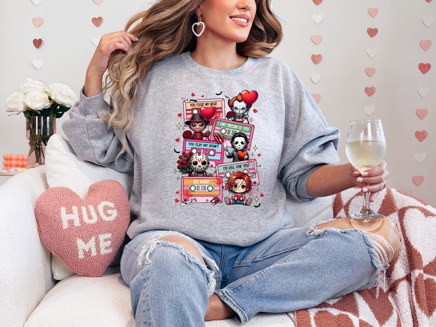 Scary Baby Tapes Crewneck Sweatshirt