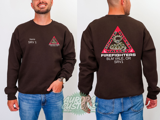 SRV 1 Brown Crewneck