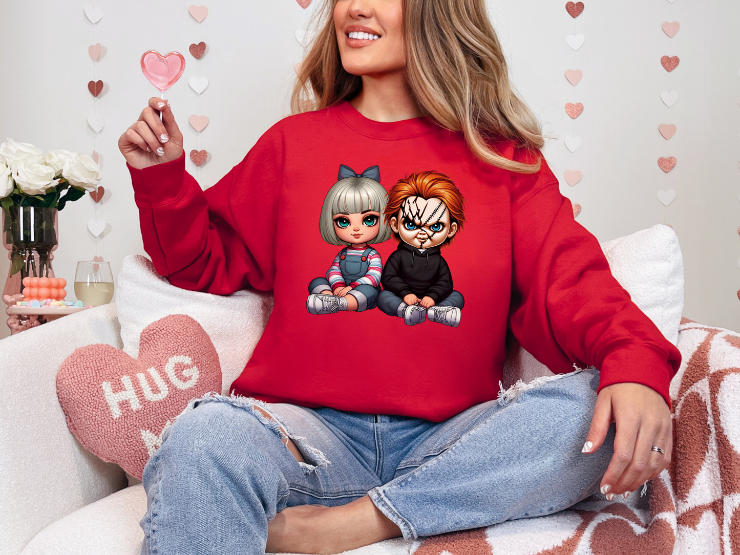 Chucky Love Crewneck Sweatshirt