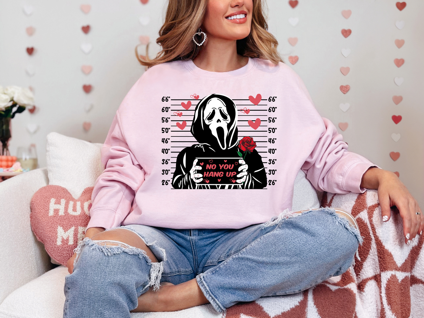 Scream Valentine Crewneck Sweatshirt