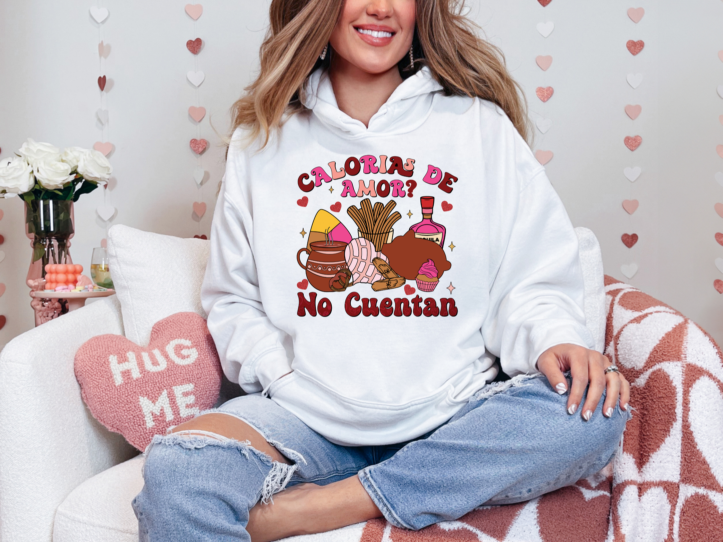 Calories No Cuentan  Hoodie