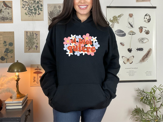 Si Dios Quiere Hoodie