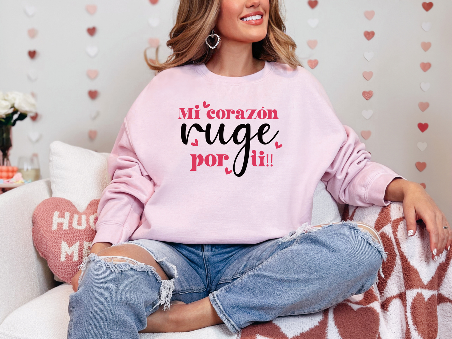 Mi Corazon Crewneck Sweatshirt