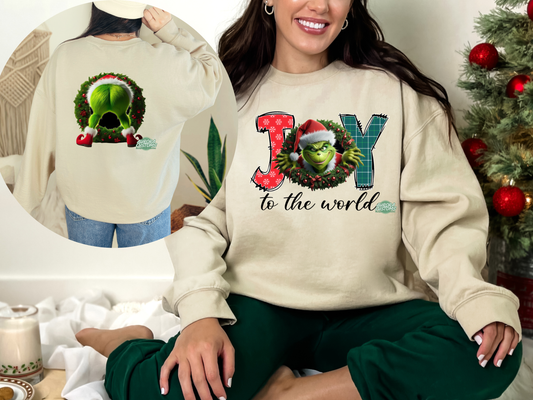 Joy To The World Crewneck Sweatshirt