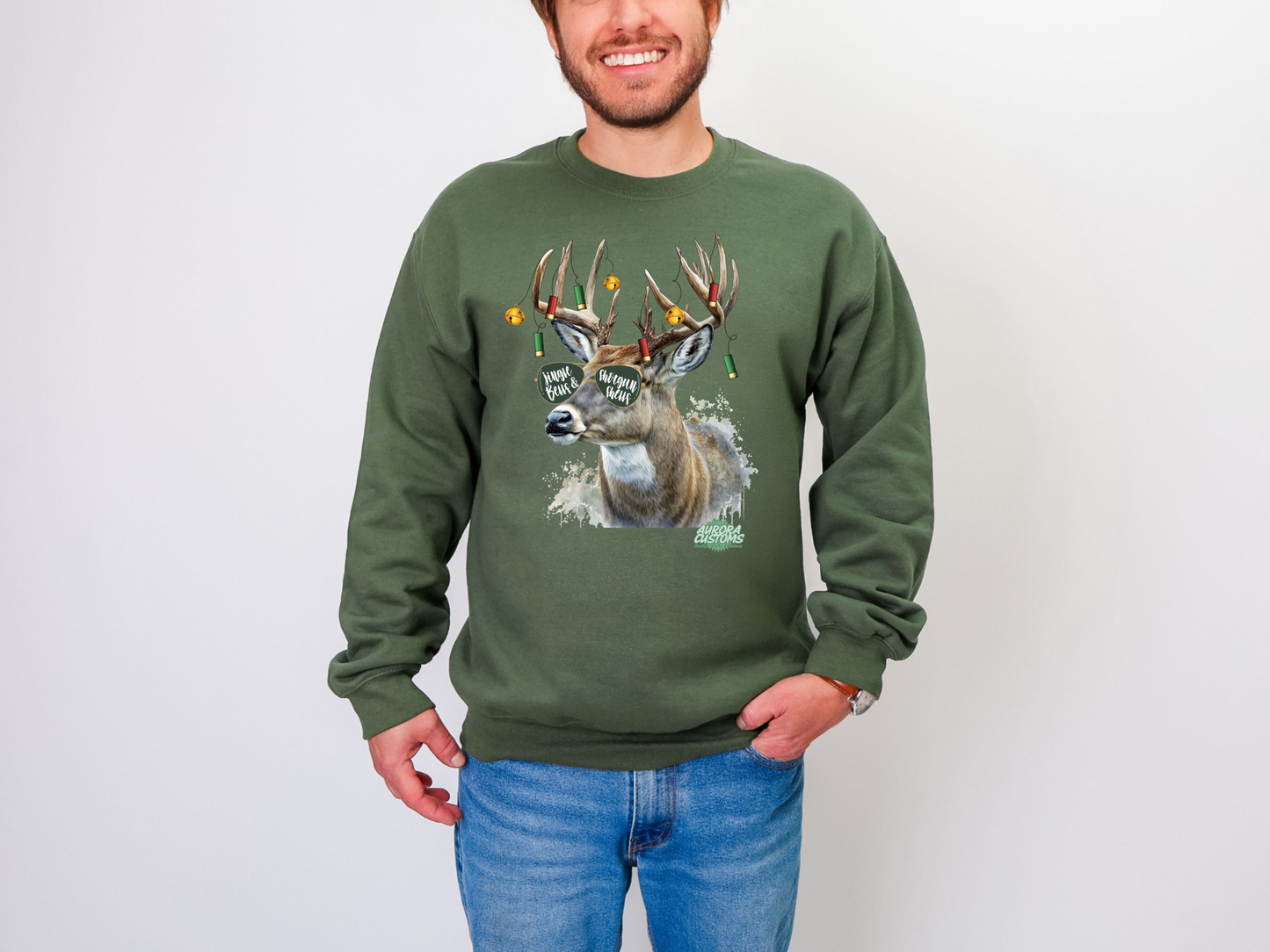 Shot Gun Shells Crewneck Sweatshirt