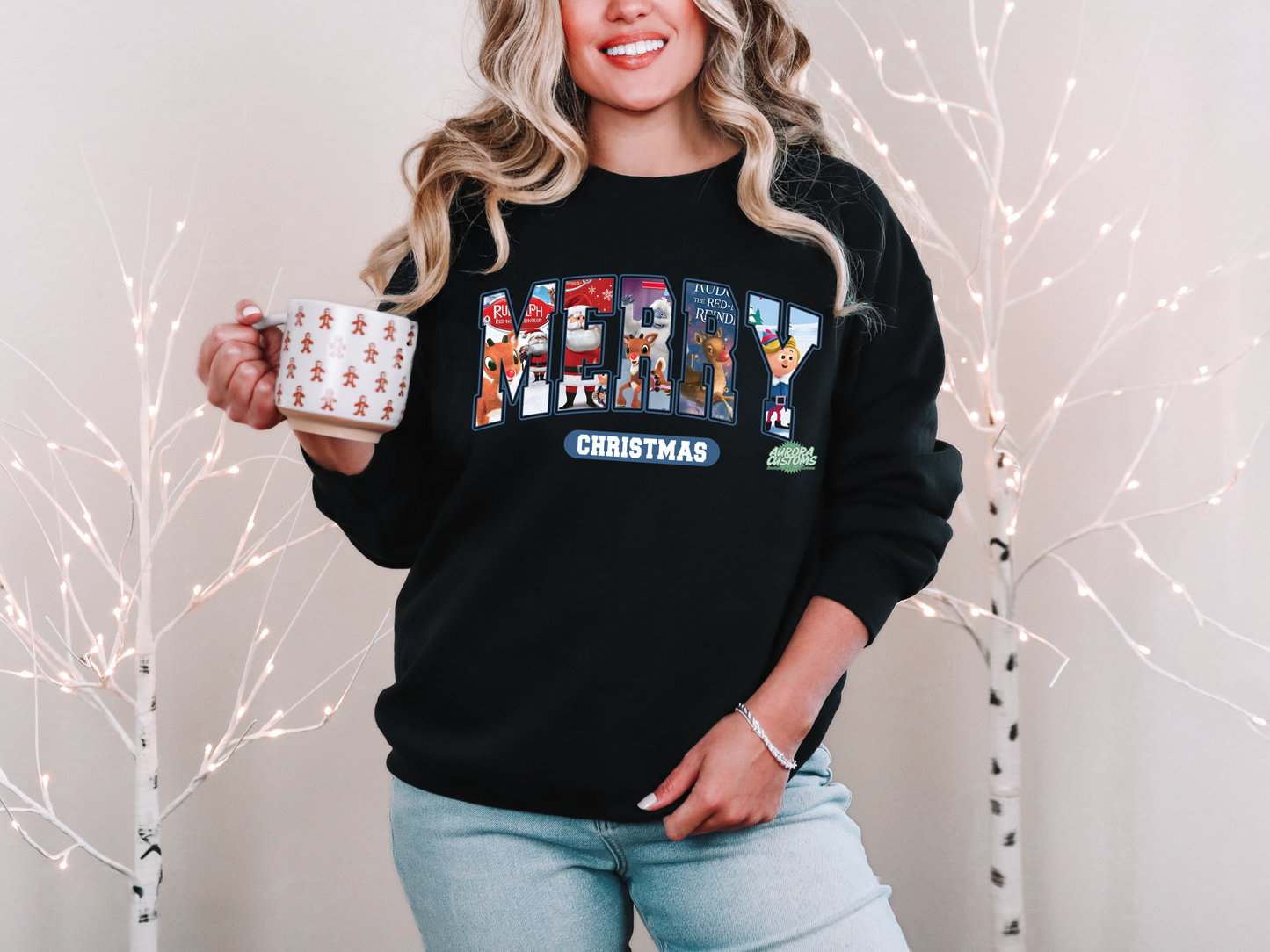 Classic Christmas Crewneck Sweatshirt