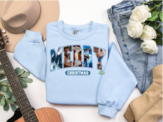 Merry Poller Christmas Crewneck Sweatshirt