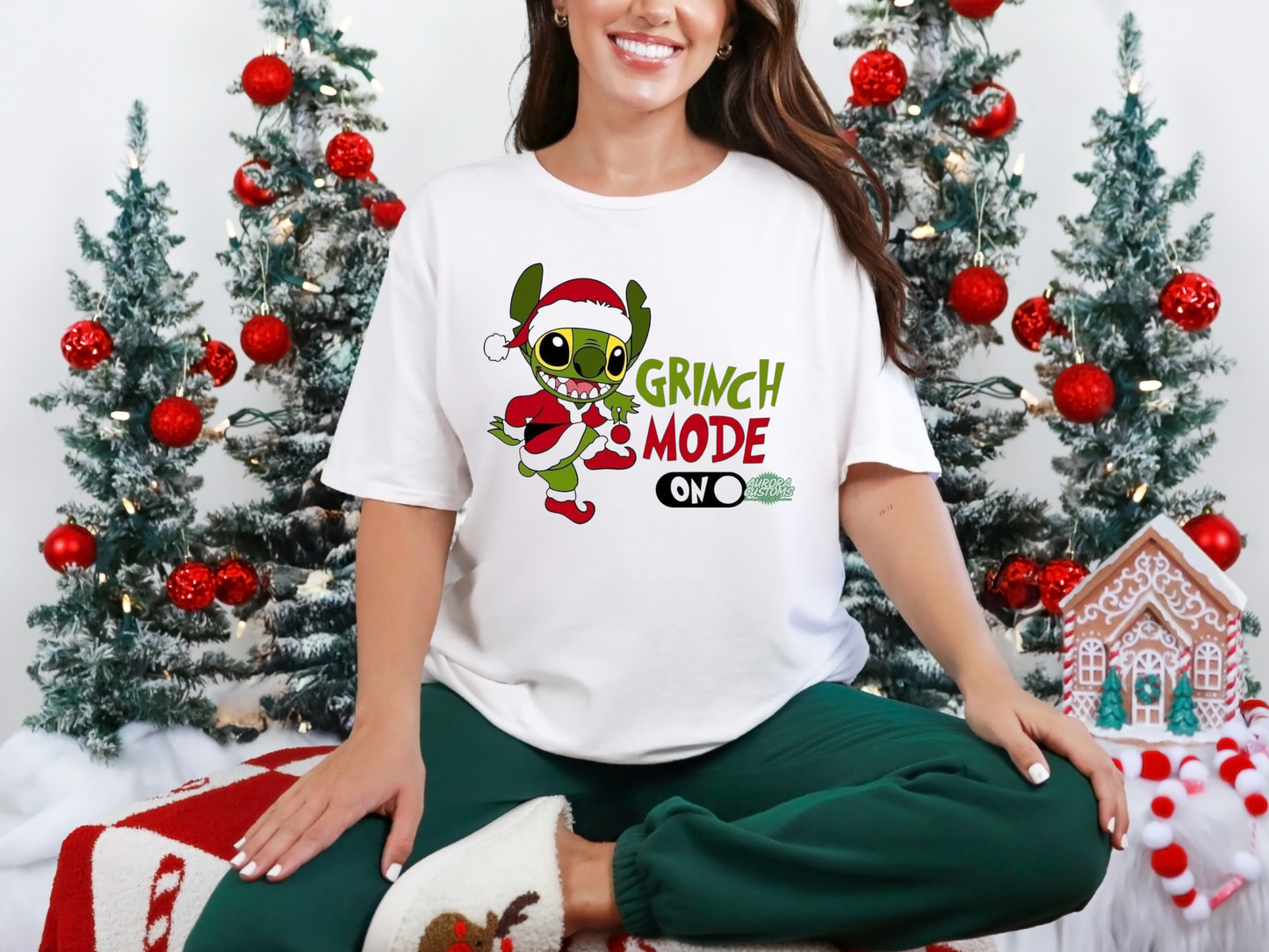 Grinch Mode On T-shirt