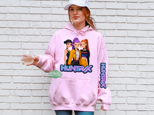 Huntrix Arm Hoodies