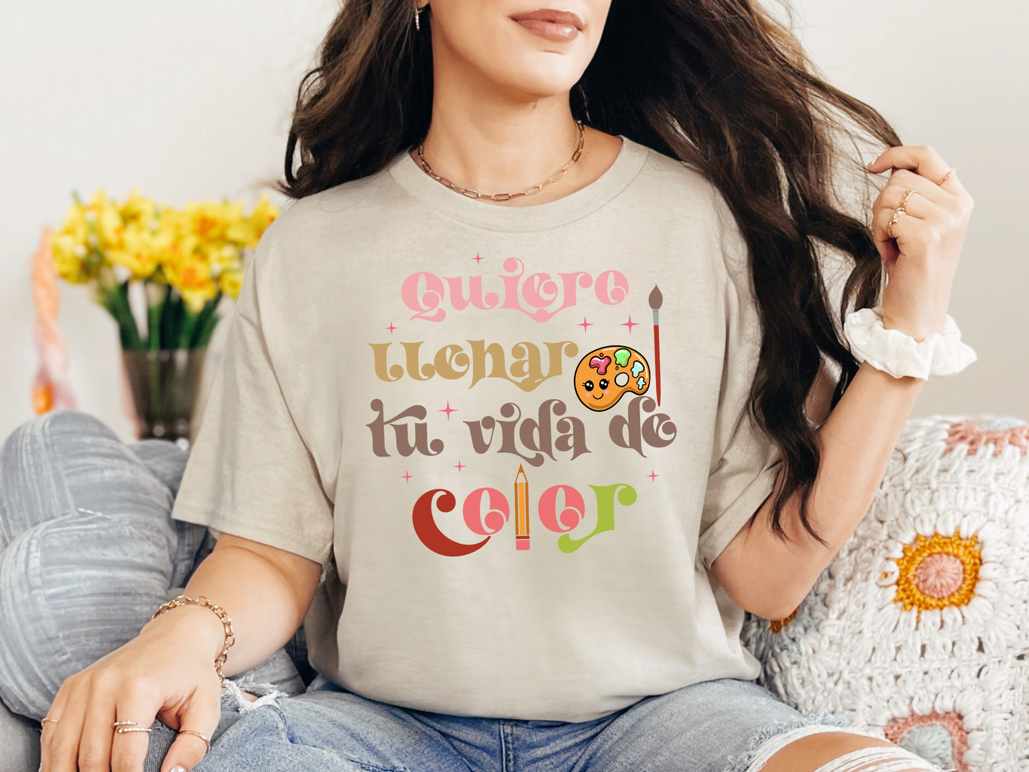 Tu Vida De Color T-shirt