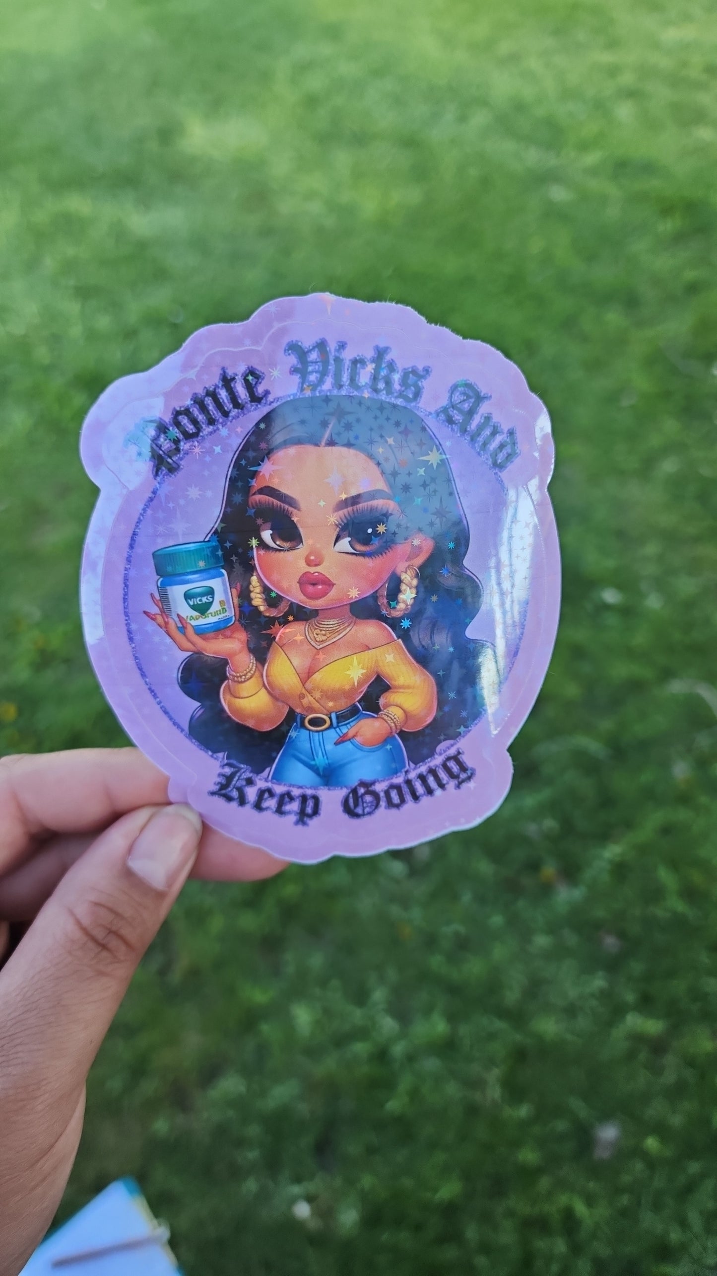 Vicks stickers