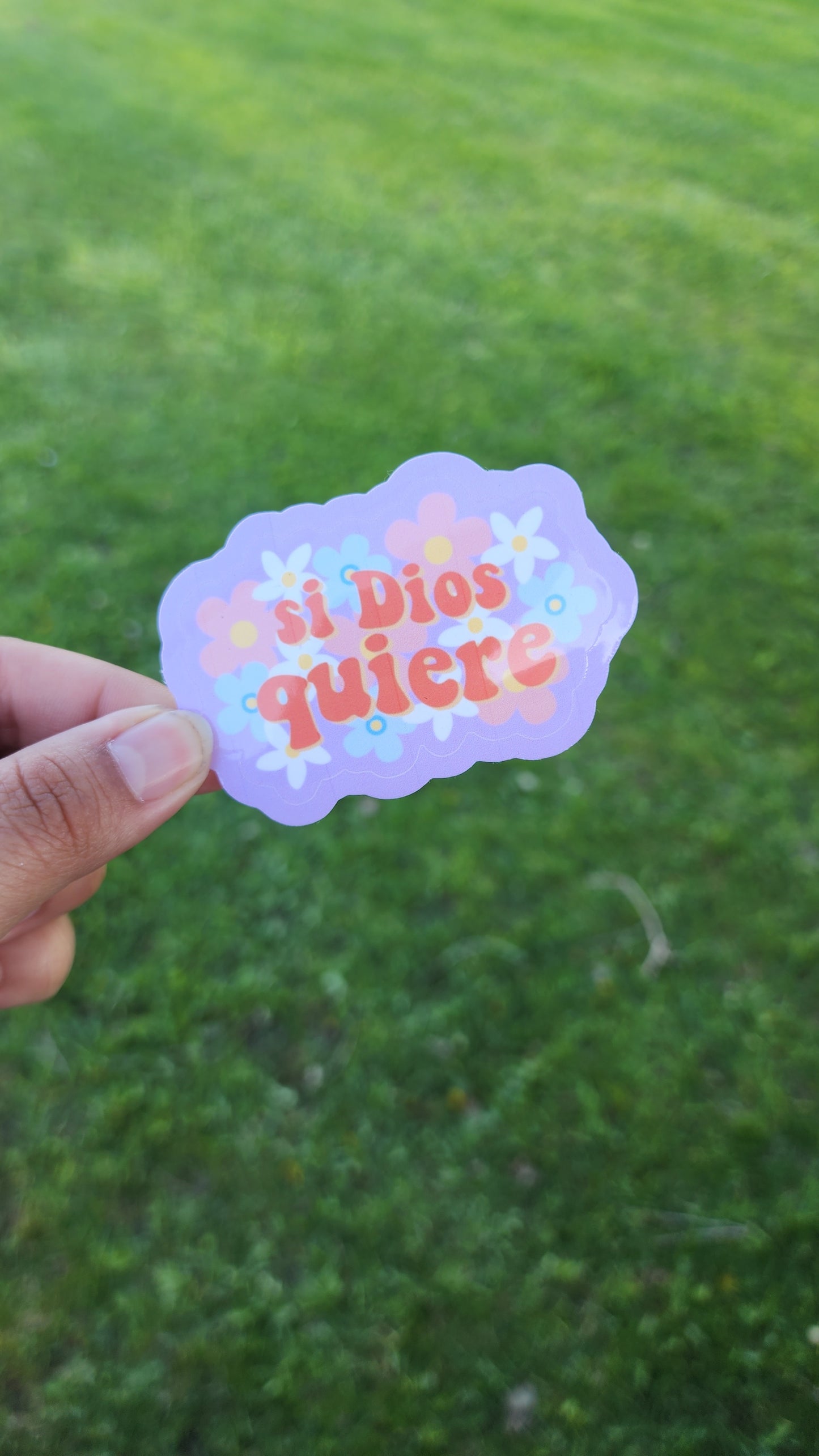 Si dios quiere stickers