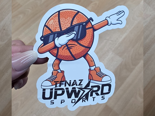 Cool Basketball Sticker