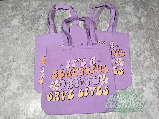 Save Lives Tote