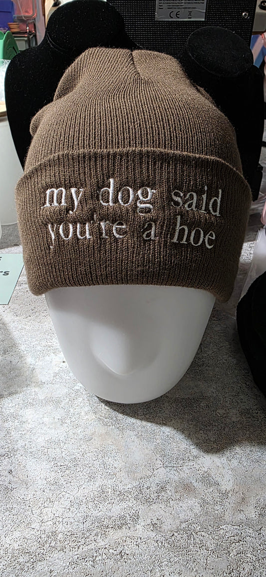 My Dog Said Beanie