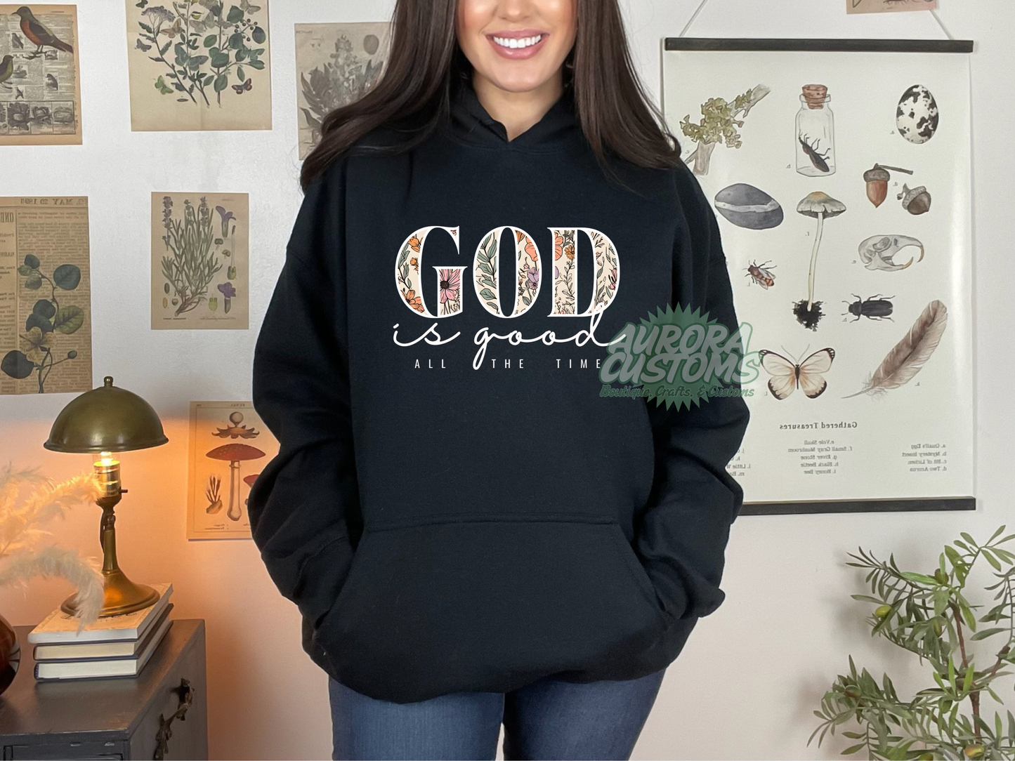 God is good Hoodie